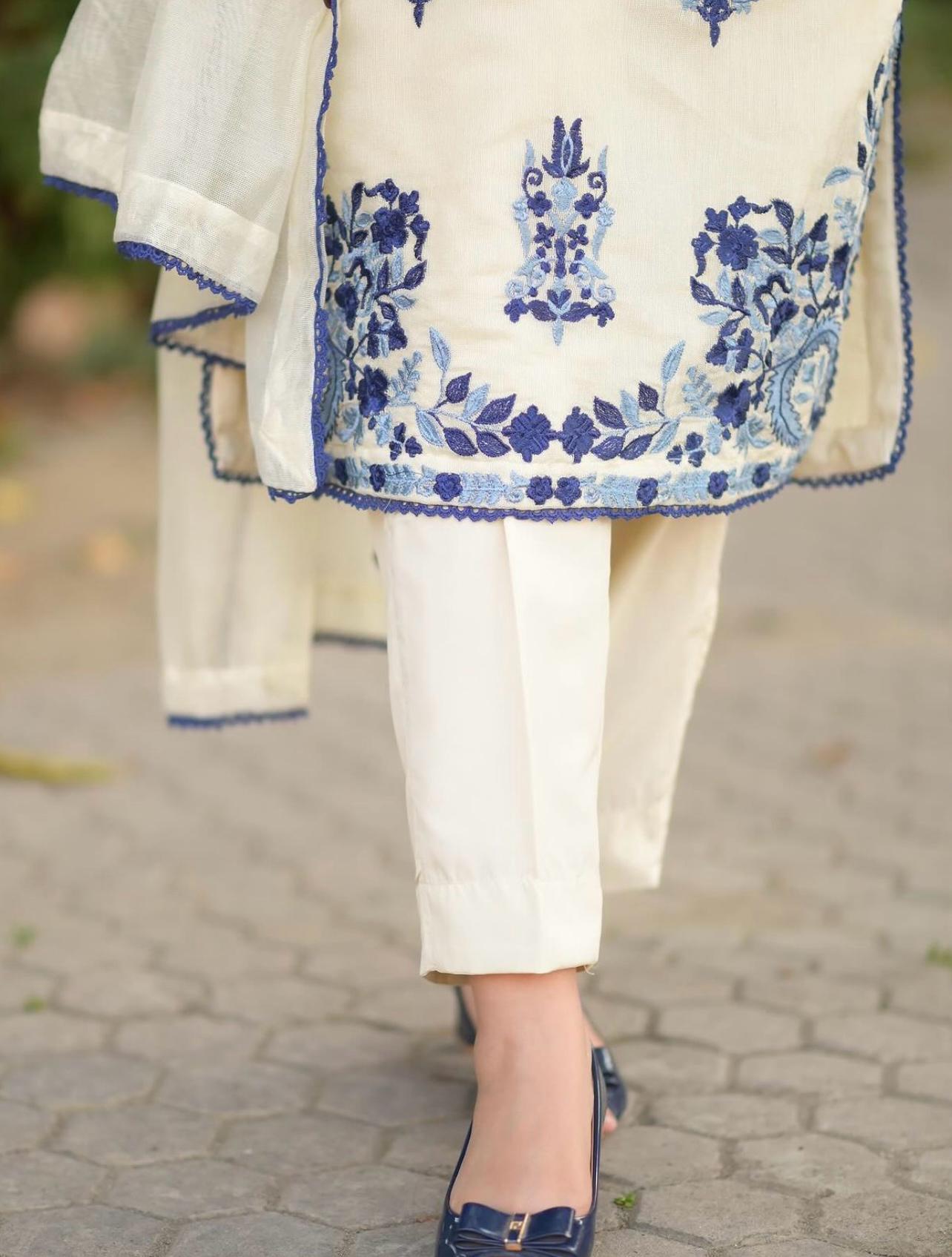 "Heritage Weave" Khadi Two-Piece Suit